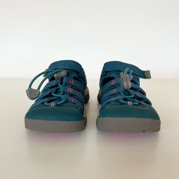Keen Big Kids' Newport H2 Hybrid Water Sandal, Legion Blue/Hot Pink, size 11 - Picture 5 of 13